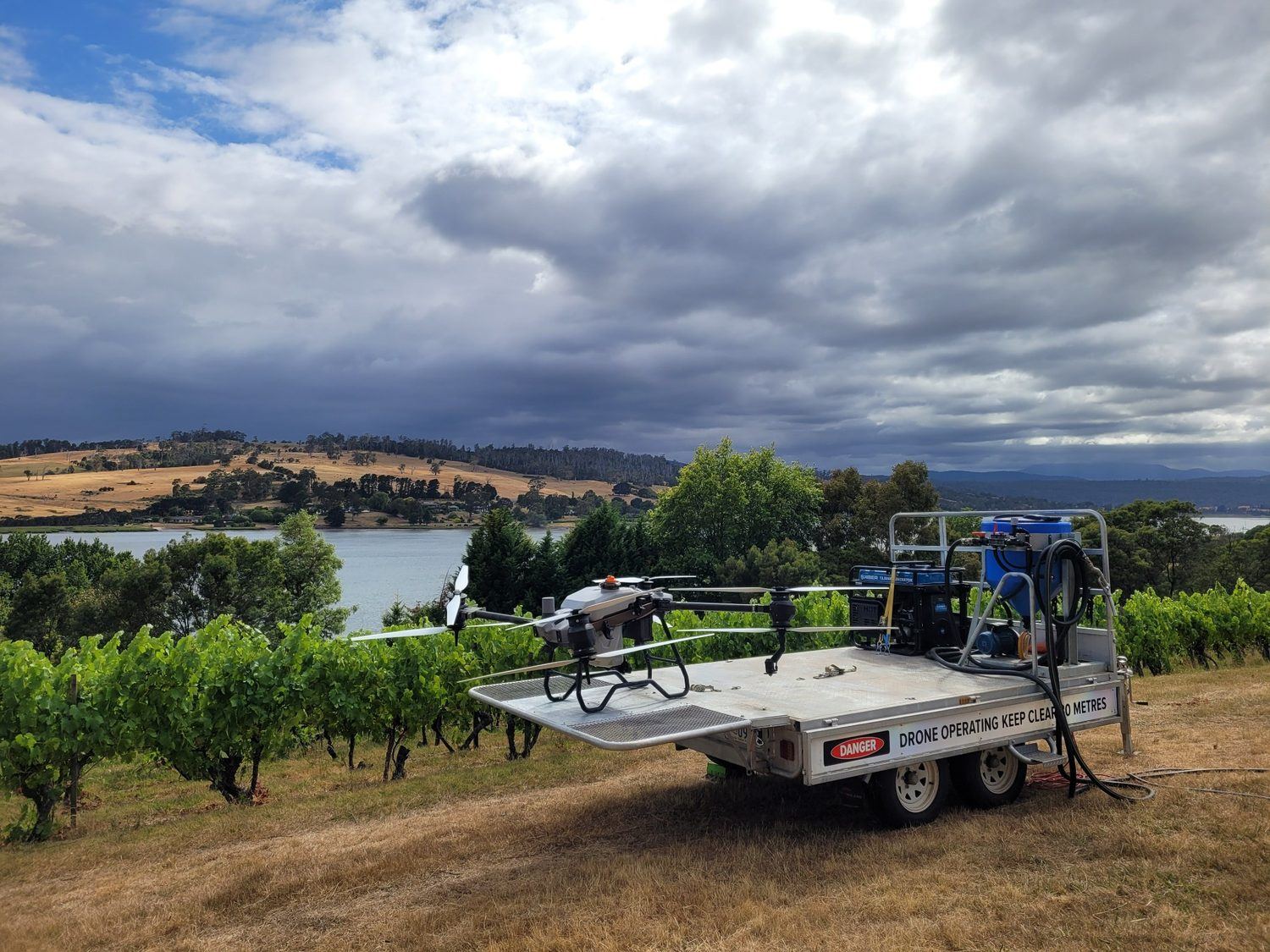 The field rig on site